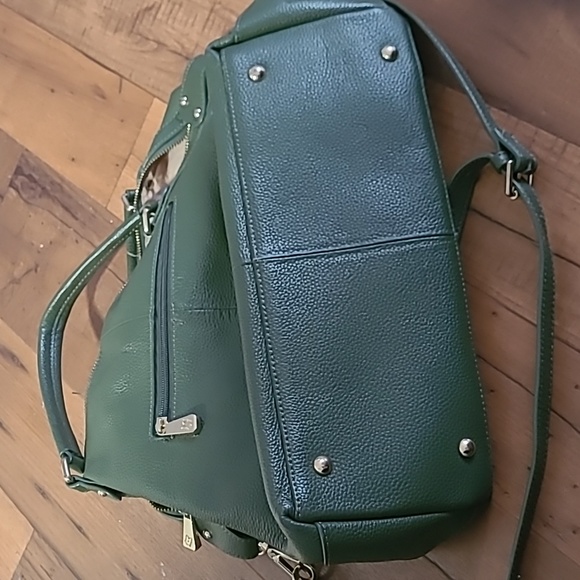 Ora Delphine Leather Satchel Crossbody - Picture 8 of 10